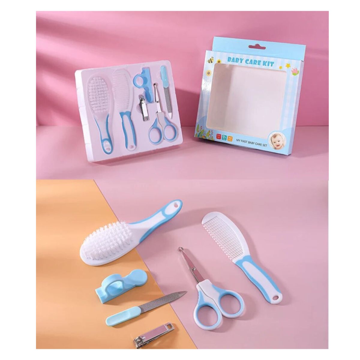 Kit de Cuidado para Bebés - 6 piezas - CompraClickYa.cl
