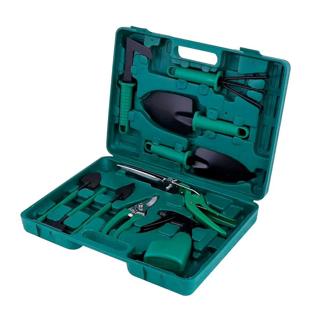 Kit Herramientas Jardinería Acero Rastri - CompraClickYa.cl