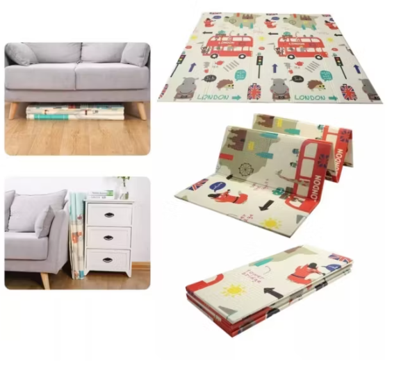 Alfombra 180x120 antigolpes para bebes - CompraClickYa.cl