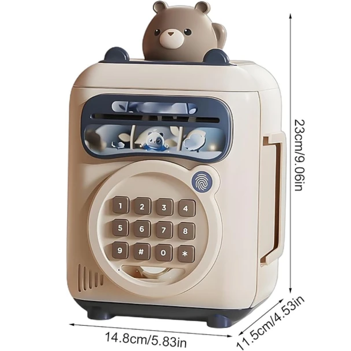 Caja Fuerte Infantil De Osito - CompraClickYa.cl