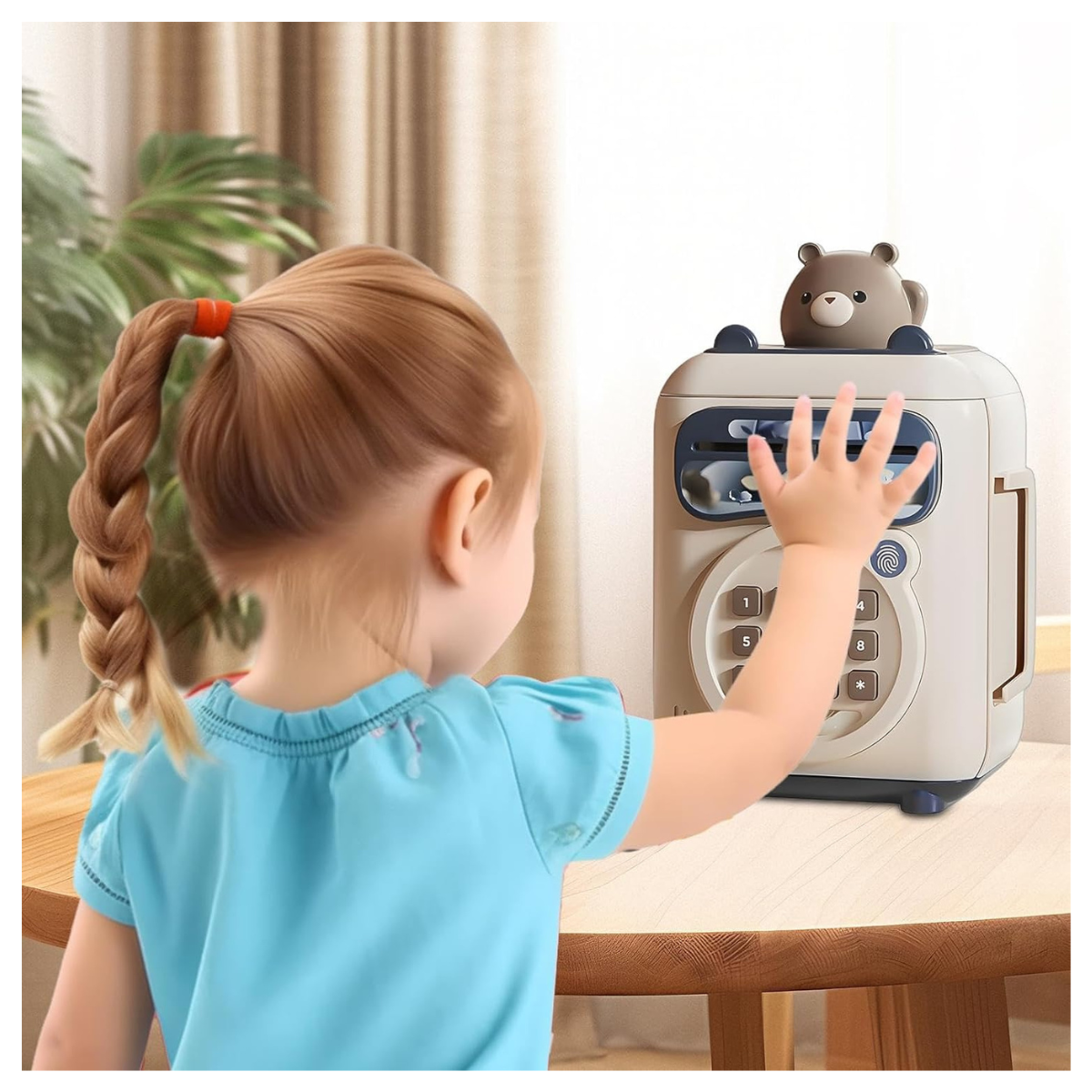 Caja Fuerte Infantil De Osito - CompraClickYa.cl