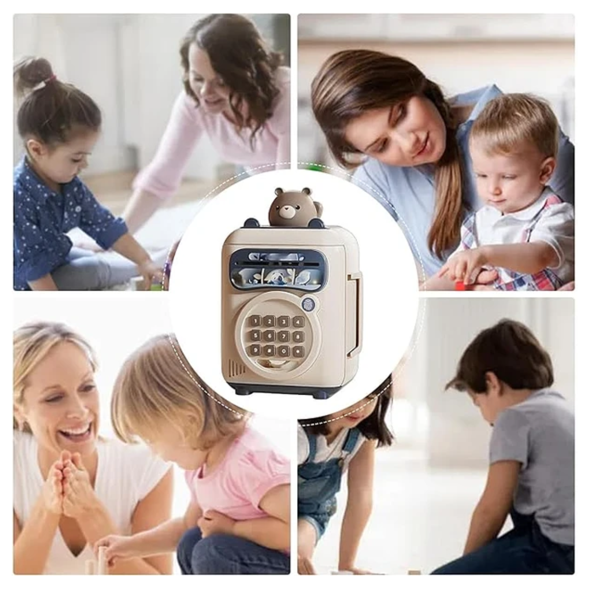 Caja Fuerte Infantil De Osito - CompraClickYa.cl