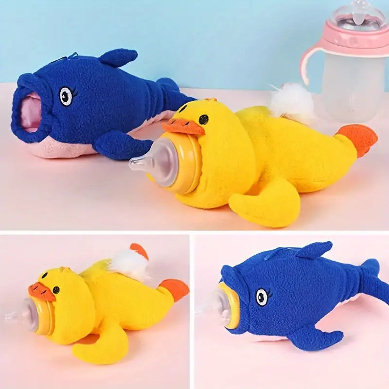 CuddleCover: Funda de Botella de Peluche - CompraClickYa.cl