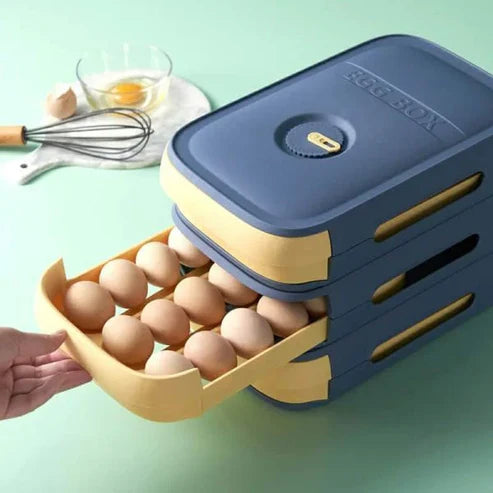 Organizador Huevera Resistente Apilable - CompraClickYa.cl