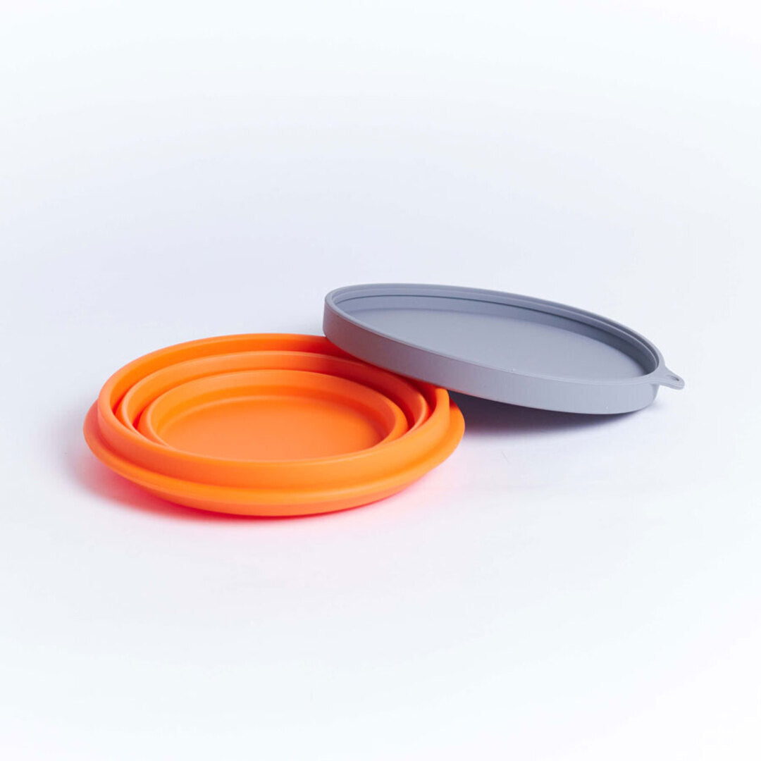 Bowl Plegable 1000 Ml Naranjo - CompraClickYa.cl