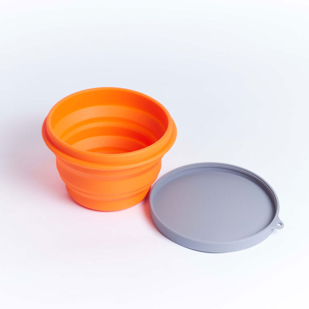 Bowl Plegable 1000 Ml Naranjo - CompraClickYa.cl