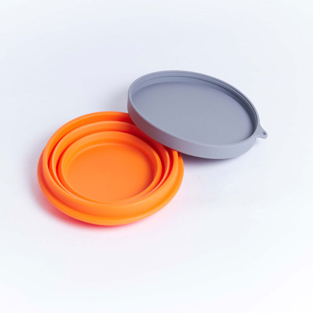 Bowl Plegable 1000 Ml Naranjo - CompraClickYa.cl