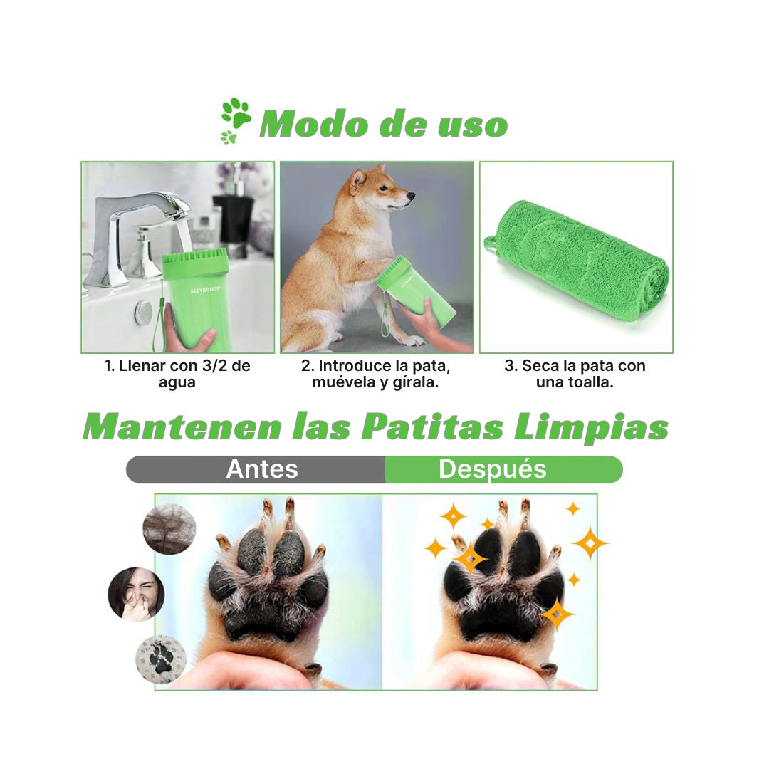 Limpiador De Patas Mascota Pro Outdoor - CompraClickYa.cl