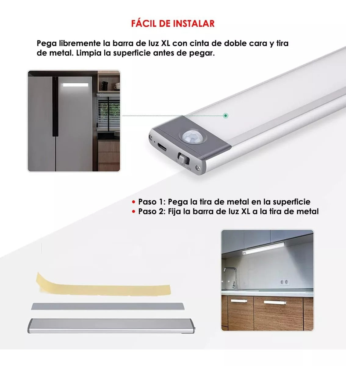 Led Con Sensor Movimiento - CompraClickYa.cl
