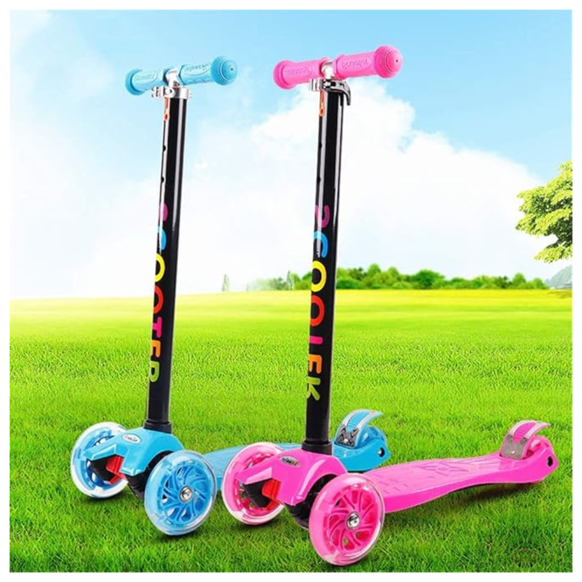 Scooter Monopatín Infantil LED - CompraClickYa.cl