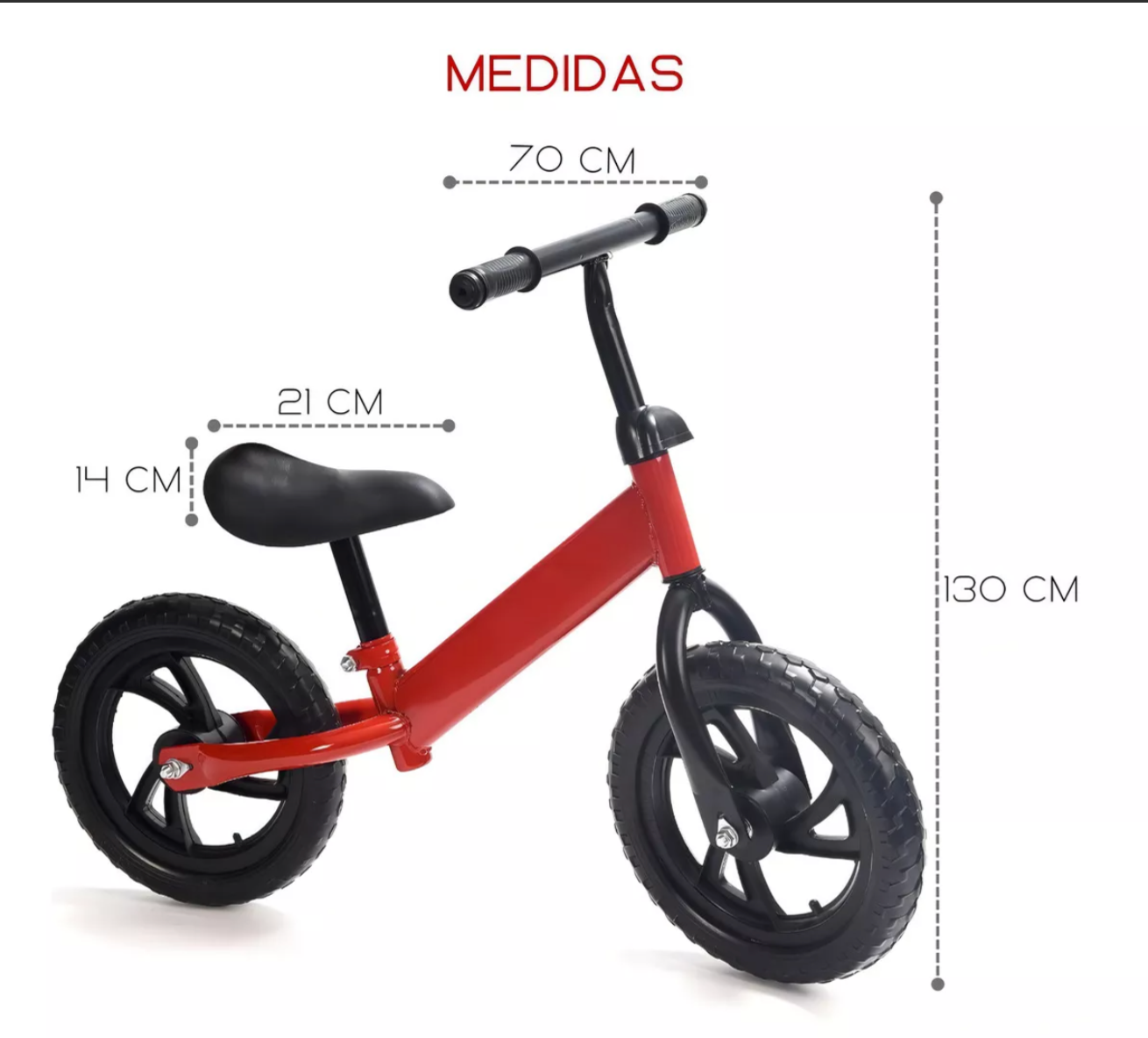 BICICLETA DE APRENDIZAJE PARA NIÑOS - CompraClickYa.cl