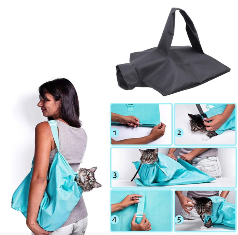 BOLSA DE TRANSPORTE PORTABLE PARA GATOS - CompraClickYa.cl