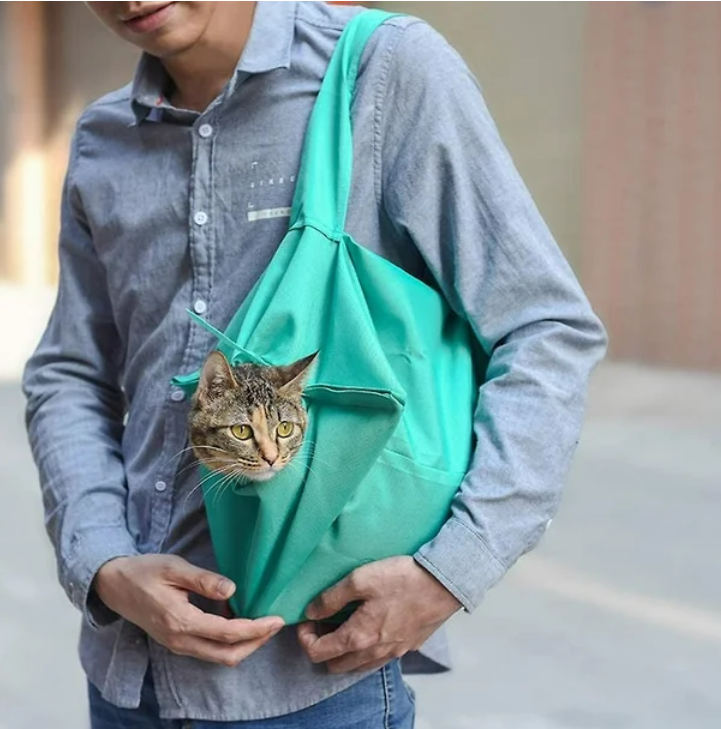 BOLSA DE TRANSPORTE PORTABLE PARA GATOS - CompraClickYa.cl