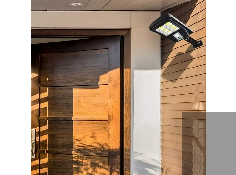 Foco Solar Led Exterior 48cob