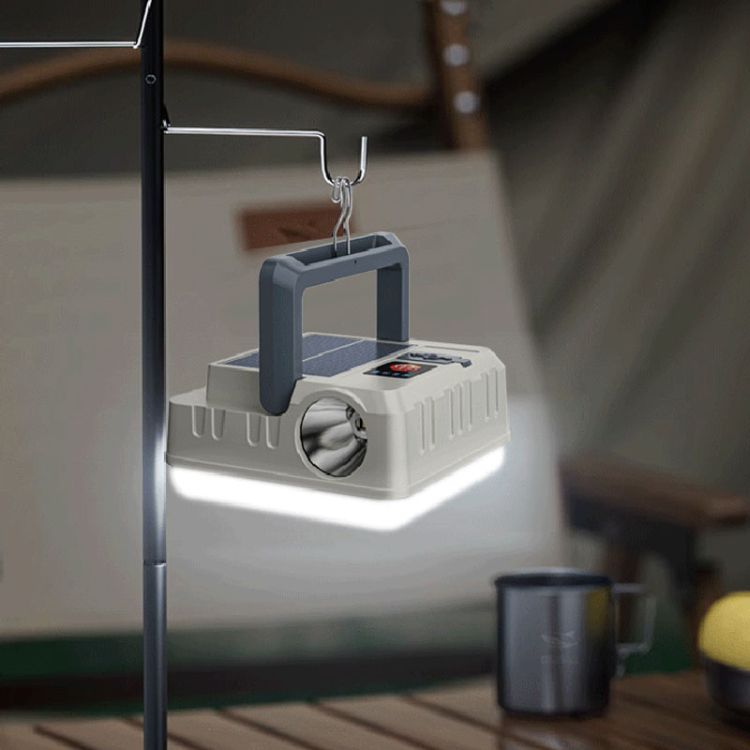 Linterna Led Solar Camping Portátil - CompraClickYa.cl