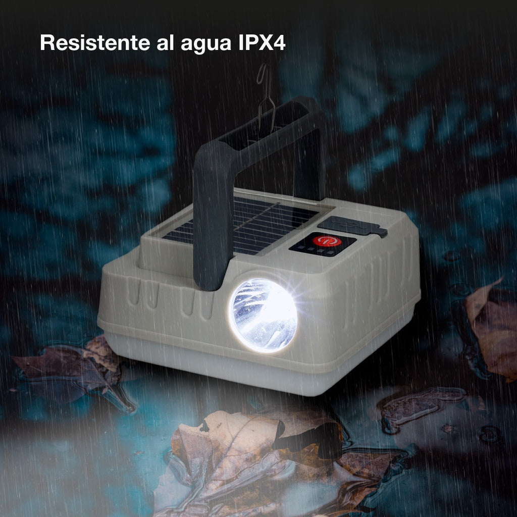 Linterna Led Solar Camping Portátil - CompraClickYa.cl
