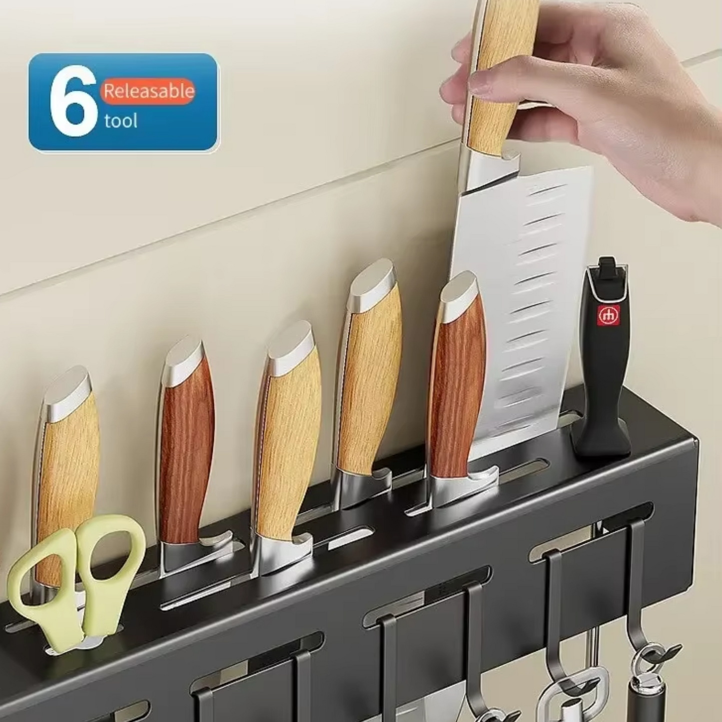 Estante Organizador Porta Cuchillos Alum - CompraClickYa.cl