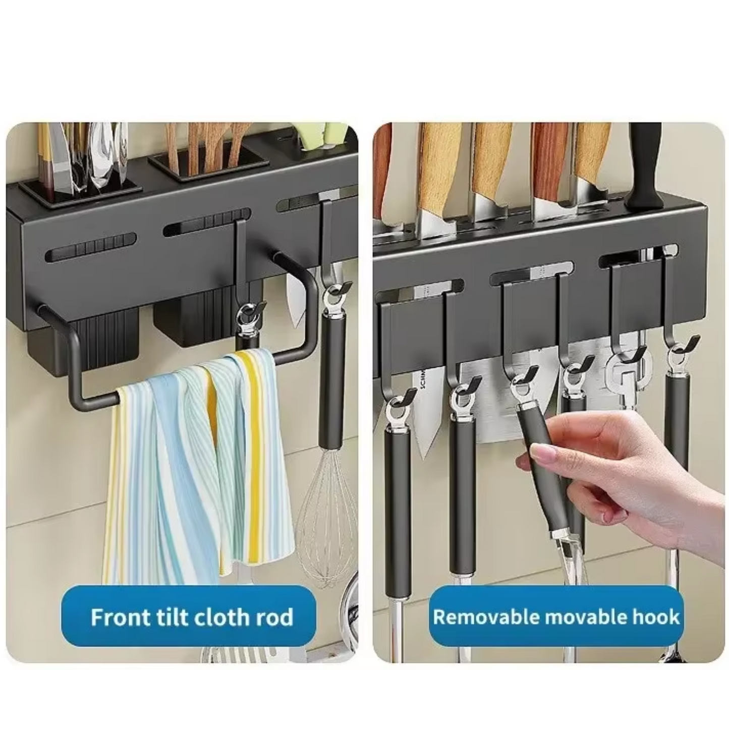 Estante Organizador Porta Cuchillos Alum - CompraClickYa.cl