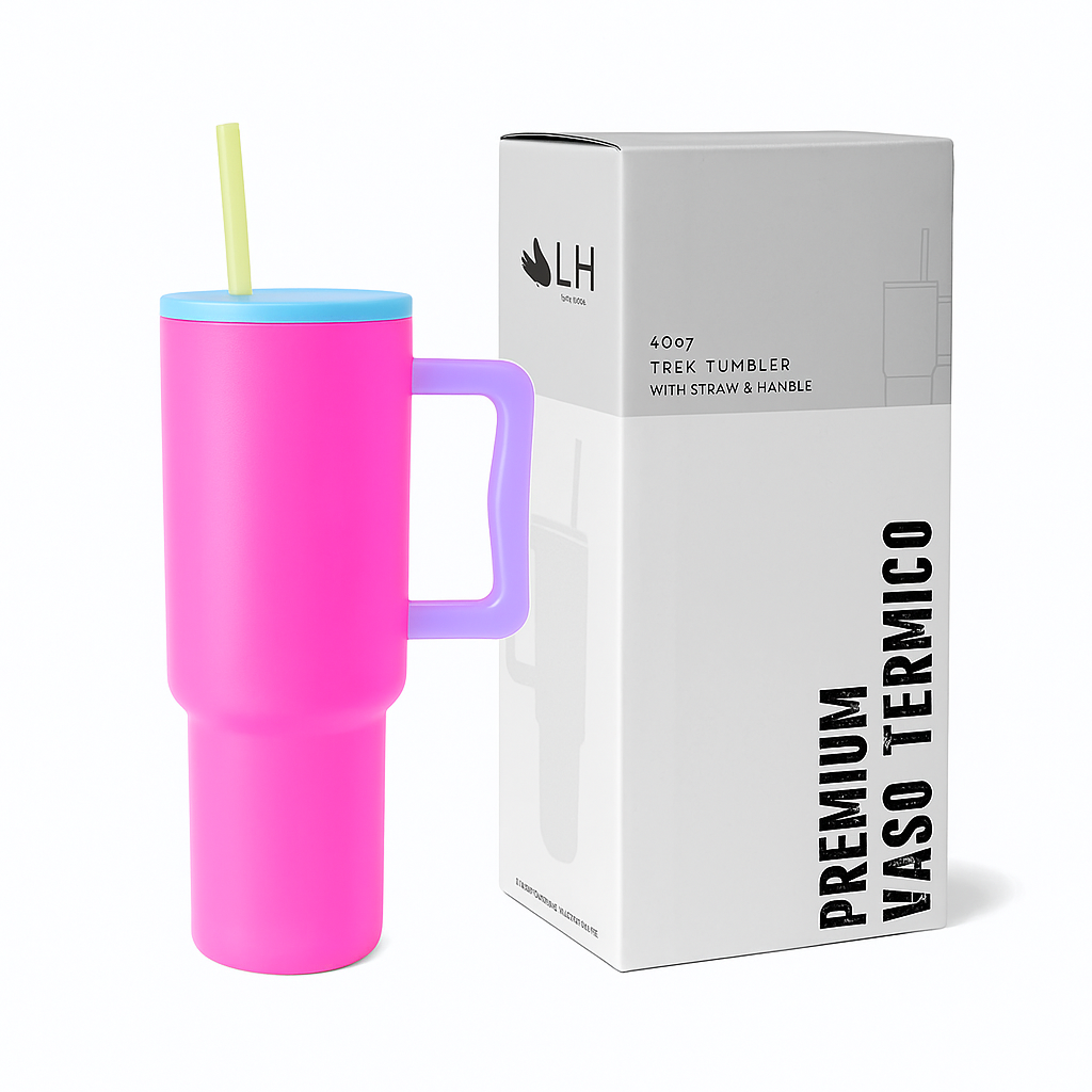 Vaso Térmico Premium 1200 ml Fucsia Mult