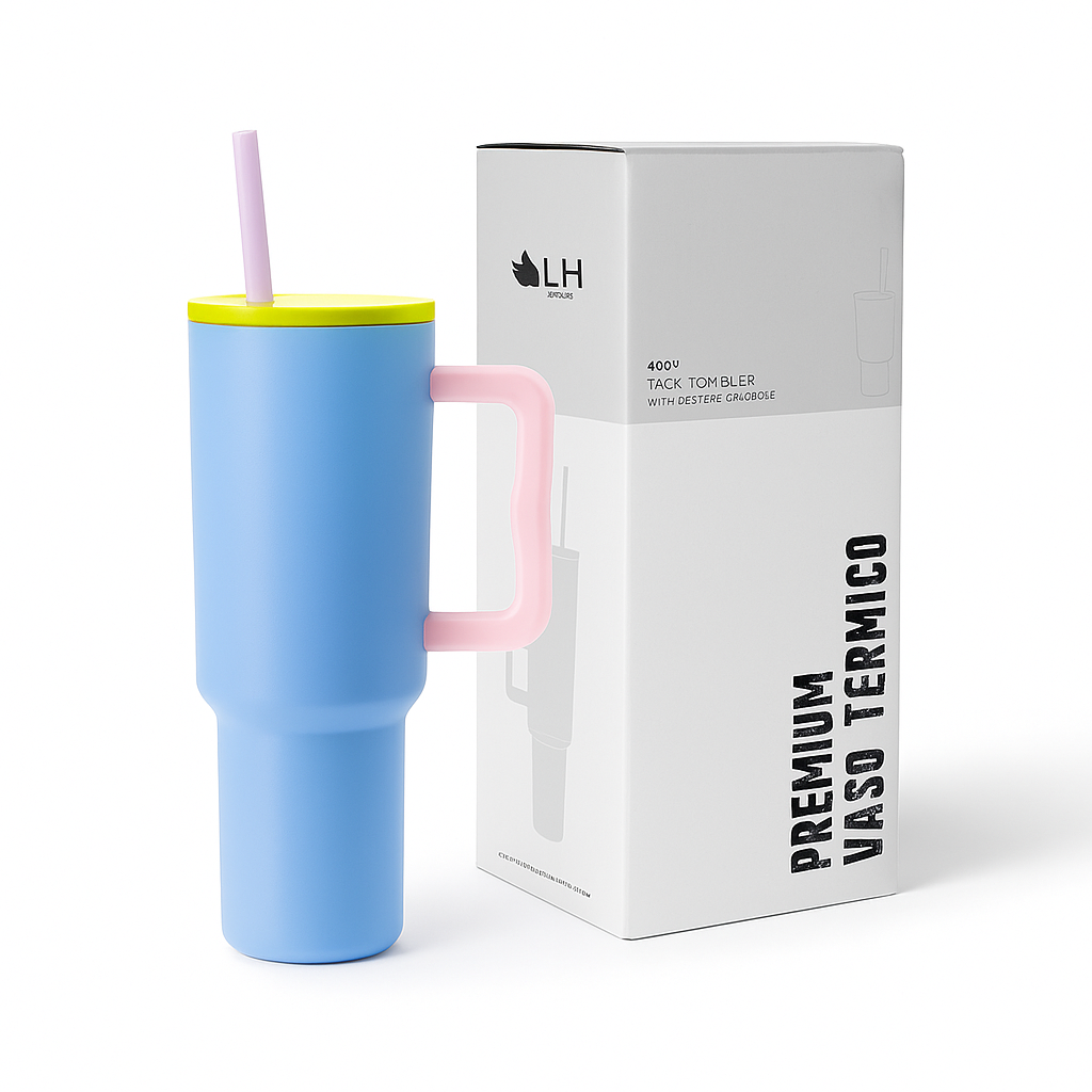 Vaso Térmico Premium 1200 ml Celeste Mul