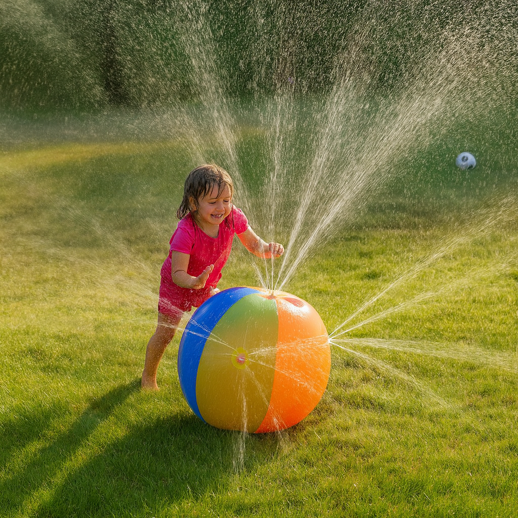 Pelota Inflable Lanza Agua