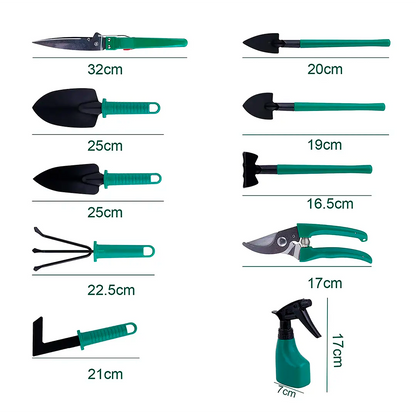 Kit Herramientas Jardinería Acero Rastri - CompraClickYa.cl