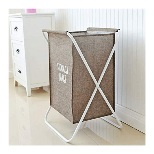 Cesta de Ropa Plegable de Tela - CompraClickYa.cl
