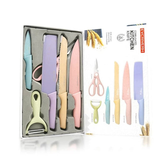 Set de Cuchillos 6 Piezas - CompraClickYa.cl