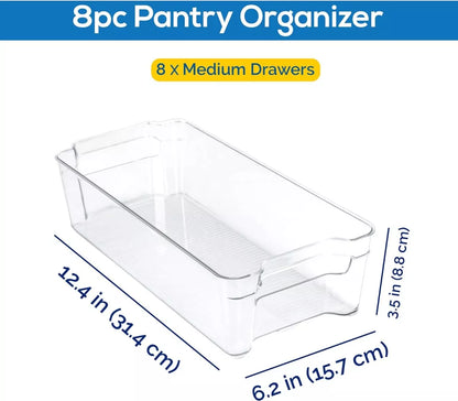 Set 8 Pcs Organizador Refrigerador - CompraClickYa.cl