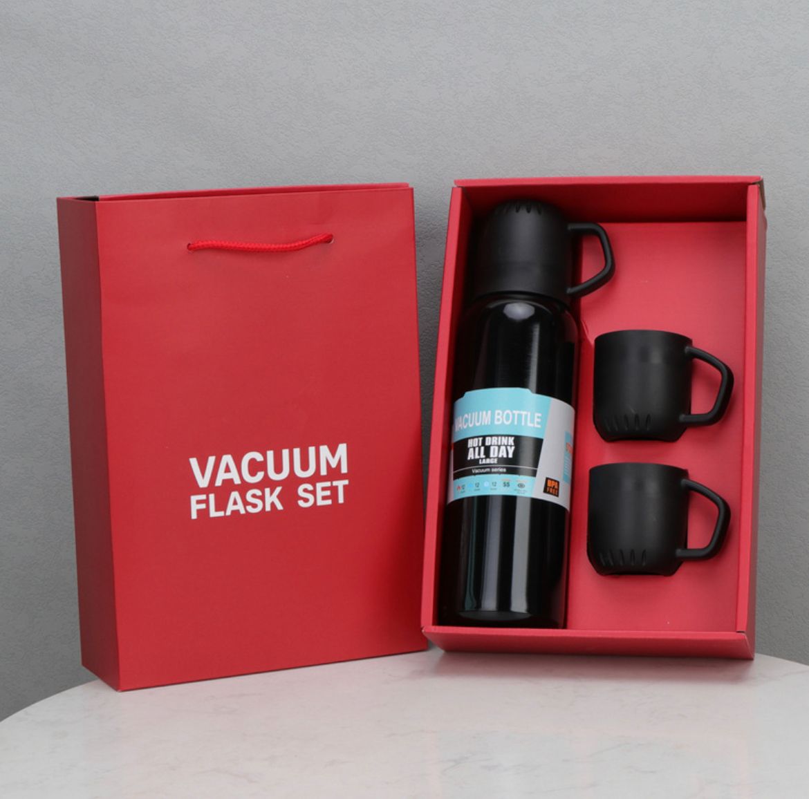 Termo Para Agua Caliente Con 3 Tazas - CompraClickYa.cl