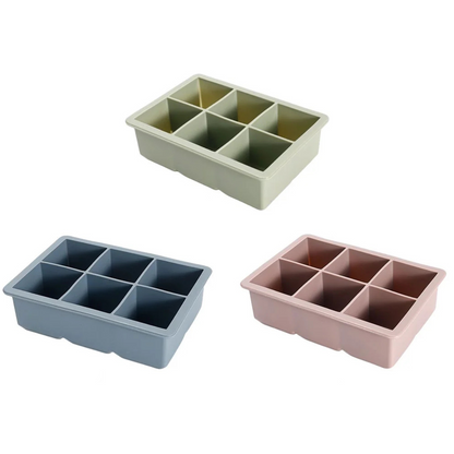 Moldes 6 Espacios Cubo de Hielo XL - CompraClickYa.cl