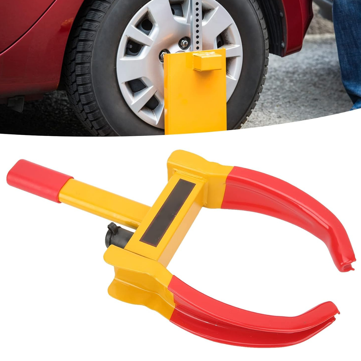 Cerradura Tenaza para Rueda Antirrobo - CompraClickYa.cl