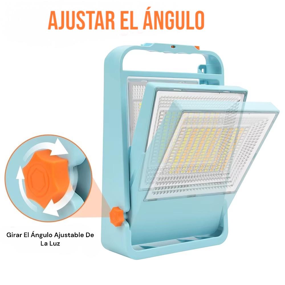 Lampara Reflector Con Panel Solar C - CompraClickYa.cl