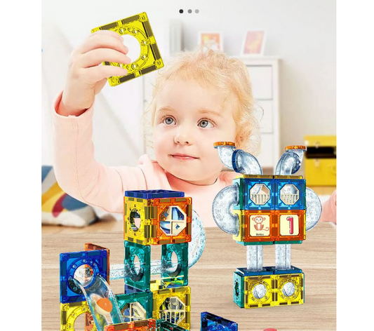 FIGURAS DE CONSTRUCCIÓN MAGNETICA 42 PCS - CompraClickYa.cl