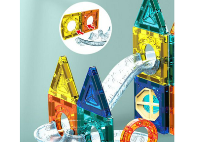 FIGURAS DE CONSTRUCCIÓN MAGNETICA 42 PCS - CompraClickYa.cl