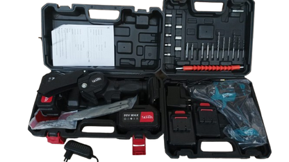 TALADRO 96V + MINI SIERRA 2 BATERIAS - CompraClickYa.cl