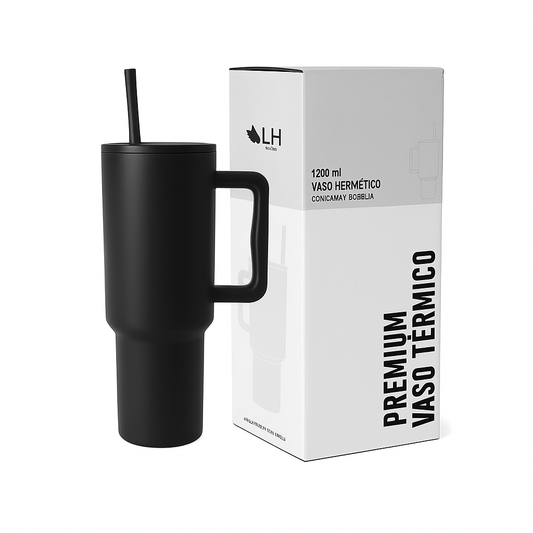 Vaso Térmico Premium 1200 ml Negro