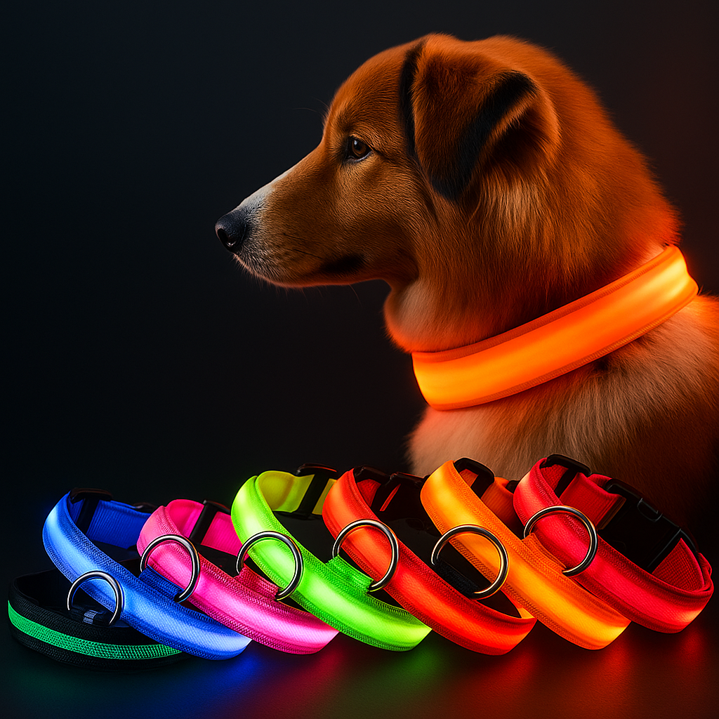 Collar Luminoso LED Recargable