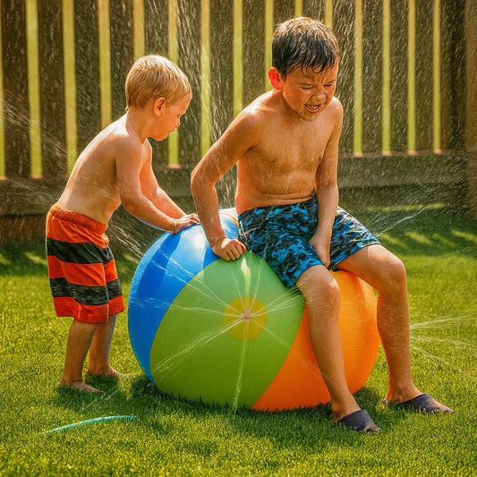 Pelota Inflable Lanza Agua