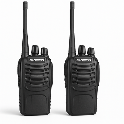 2 Radios Walkie Talkie Marca Baofeng
