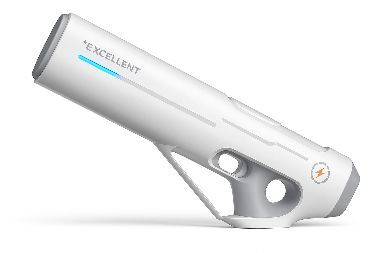 Pistola De Agua Blanca Potente Con Luces